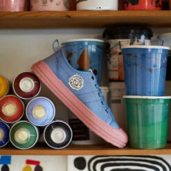 Baskets Basses Femme ETCHE - Confortable, Élégante et Polyvalente en Bleu 11 Baskets Basses Femme ETCHE - Confortable, Élégante et Polyvalente en Bleu -Pataugas Soldes Boutique 4