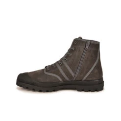 Chaussures de Randonnée Pataugas Authentique - Confort Hivernal Gris-Noir -Pataugas Soldes Boutique 628190 BOOTS HOMME OG M ZIPS H4H GRIS 3WEB