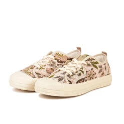 Baskets Femme Pataugas ETCHE - Confortable, Léger & Écologique - Beige -Pataugas Soldes Boutique 628223 BASKET FEMME ETCHE L JFL F4H BEIGE 5