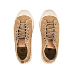 Baskets Femme ETCHE - Confort Ultime en Cuir Suédé Argile pour Voyages et Sorties -Pataugas Soldes Boutique 628244 BASKET FEMME ETCHE M V F4H CAMEL 6