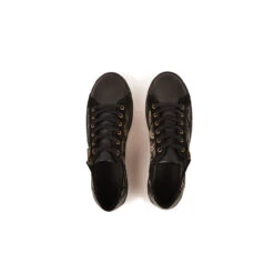 Baskets Femme JESTER/VI F4H Noir - Cuir Européen & Zip Latéral - Style Urbain -Pataugas Soldes Boutique 628256 850 BASKET FEMME JESTER VI F4H NOIR 6