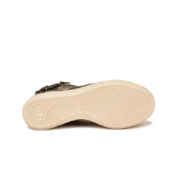 Basket Montante Femme Ultra-Confort - Jacquard Recyclé - Kaki - Streetwear -Pataugas Soldes Boutique 628274 BASKET FEMME PALME WT KAKI 8