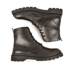 Bottes Homme en Cuir Noir - Confort Élégant pour Ville et Randonnée - Noir -Pataugas Soldes Boutique 628275 BOOTS HOMME VASCO N H4H NOIR 6