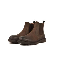 Chaussures Homme Chelsea Boots en Cuir Waxé Déperlant - Chocolat 13 Chaussures Homme Chelsea Boots en Cuir Waxé Déperlant - Chocolat -Pataugas Soldes Boutique 628280 803 BOOTS HOMME VITUS W H4H CHOCO 5