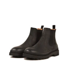 Chaussures Homme Chelsea Boots Vitus - Cuir Waxé Déperlant Noir - Style Urbain -Pataugas Soldes Boutique 628317 850 BOOTS FEMME VITUS W F4H NOIR 5 48852100 585a 493b a183 b5c3b5002417