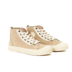 Baskets Femme Confort Ultra-Souples en Suède Beige - Style Urbain -Pataugas Soldes Boutique 628487150 ETCHEMSCOF41BEIGE 4web