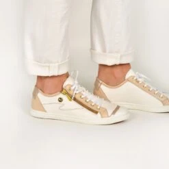 Chaussures Urbaines Confortables Pataugas BAHIA F2G - Cuir Blanc 7 Chaussures Urbaines Confortables Pataugas BAHIA F2G - Cuir Blanc -Pataugas Soldes Boutique BAHIA F2G BLANC WEB