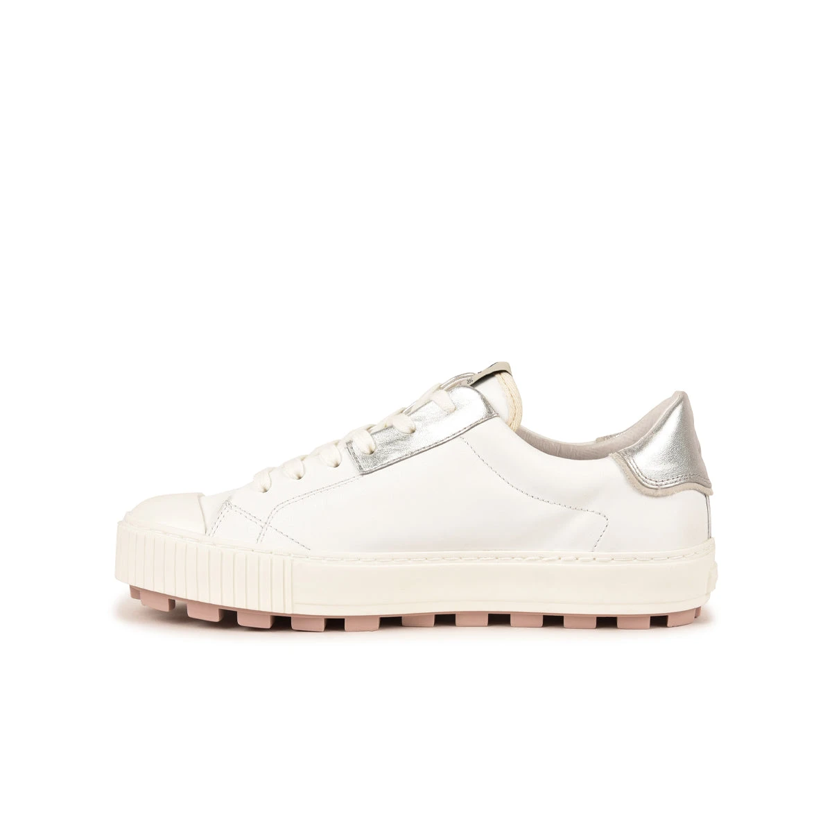 Baskets Femme Tout-Terrain ARAN - Confort & Style Blanc/Argent 4 Baskets Femme Tout-Terrain ARAN - Confort & Style Blanc/Argent – Image 2