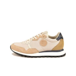 Chaussures de Running Tout-Terrain Confortables Beige - Pataugas ASTATE pour Randonnée Estivale -Pataugas Soldes Boutique BASKET FEMME ASTATE MIXS F4I NUDE 628515 302 2