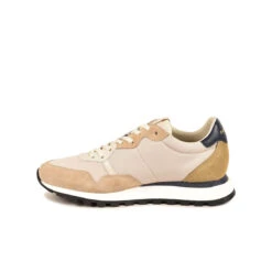 Chaussures de Running Tout-Terrain Confortables Beige - Pataugas ASTATE pour Randonnée Estivale -Pataugas Soldes Boutique BASKET FEMME ASTATE MIXS F4I NUDE 628515 302 3