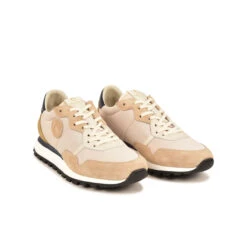 Chaussures de Running Tout-Terrain Confortables Beige - Pataugas ASTATE pour Randonnée Estivale -Pataugas Soldes Boutique BASKET FEMME ASTATE MIXS F4I NUDE 628515 302 4