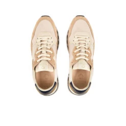 Chaussures de Running Tout-Terrain Confortables Beige - Pataugas ASTATE pour Randonnée Estivale -Pataugas Soldes Boutique BASKET FEMME ASTATE MIXS F4I NUDE 628515 302 6