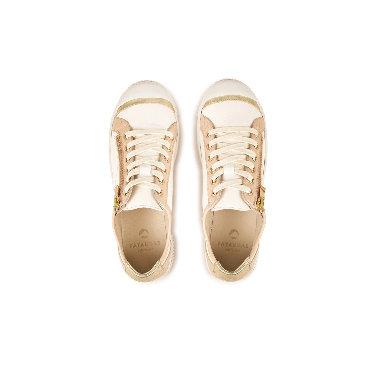 Baskets Femme BAHIA en Cuir Souple - Confort Urbain - Blanc 6 Baskets Femme BAHIA en Cuir Souple - Confort Urbain - Blanc – Image 4