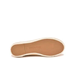 Baskets Femme Confortables en Cuir Souple - Nude/Doré pour Printemps/Été -Pataugas Soldes Boutique BASKET FEMME BAHIA SME F2H NUDE DORE 628048 948 8