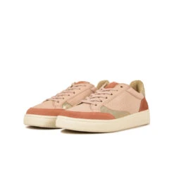 Baskets Femme BASALTE - Confort Optimal - Look Élégant - Beige Rosé/Doré -Pataugas Soldes Boutique BASKET FEMME BASALT F2H NUDE DORE 5