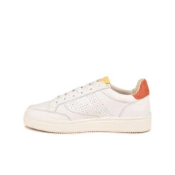 Baskets Femme Basalt - Confort Urbain & Outdoor - Blanc Corail 10 Baskets Femme Basalt - Confort Urbain & Outdoor - Blanc Corail -Pataugas Soldes Boutique BASKET FEMME BASALT N F2I BLANC CORAIL 628053 936 3