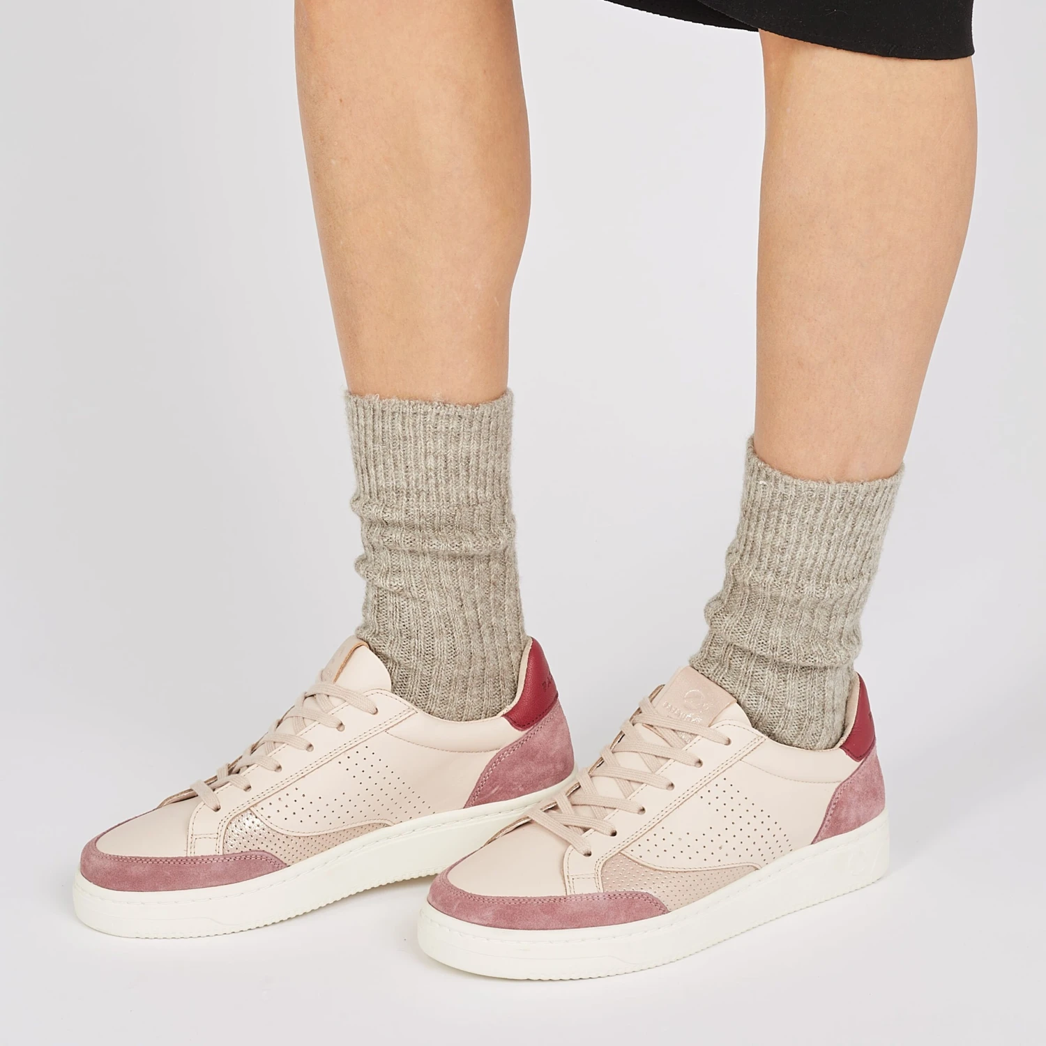 Baskets Basses Femme BASALTE - Confort Optimal & Style Urbain - Rose 5 Baskets Basses Femme BASALTE - Confort Optimal & Style Urbain - Rose – Image 3