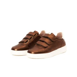 Chaussures de Ville BASALTE en Cuir Bronze - Confort Optimal pour Style Urbain -Pataugas Soldes Boutique BASKET FEMME BASALT S M F4I BRONZE 628517 804 5