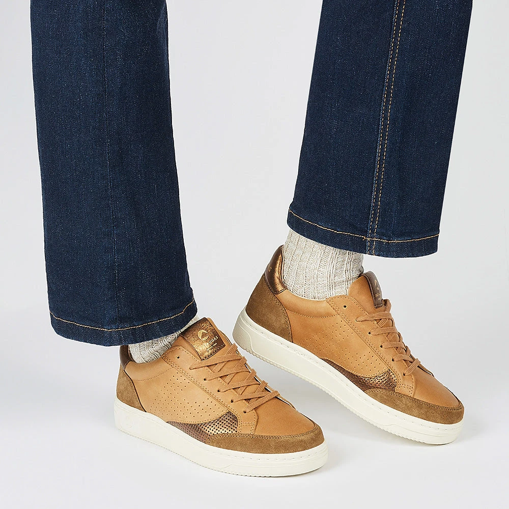 Chaussures de Running Femme BASALTE - Confort Optimal et Style Élégant - Camel 4 Chaussures de Running Femme BASALTE - Confort Optimal et Style Élégant - Camel – Image 2