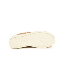 Baskets Femme Confortables Basalte - Urbaines & Outdoor - Beige/Doré -Pataugas Soldes Boutique BASKET FEMME BASALTE S N F2I BEIGE DOREE 628444 931 8