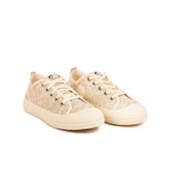 Baskets Femme ETCHE en Coton Recyclé - Confort Supérieur - Lilas - Balades Estivales -Pataugas Soldes Boutique BASKET FEMME ETCHE L BCL F2I LILAS 628370 303 4