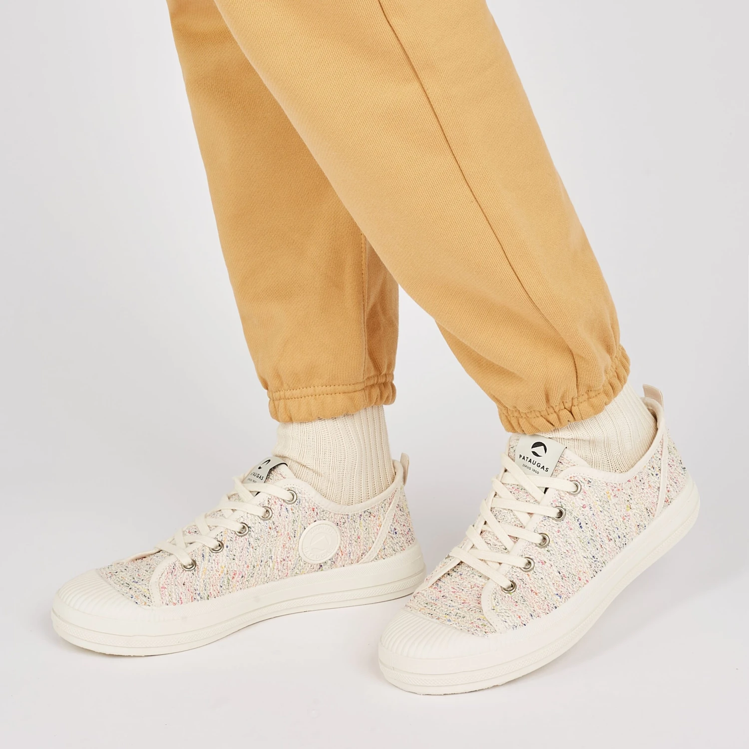 Baskets Femme ETCHE - Confort Supérieur en Coton Recyclé - Multi 4 Baskets Femme ETCHE - Confort Supérieur en Coton Recyclé - Multi – Image 2