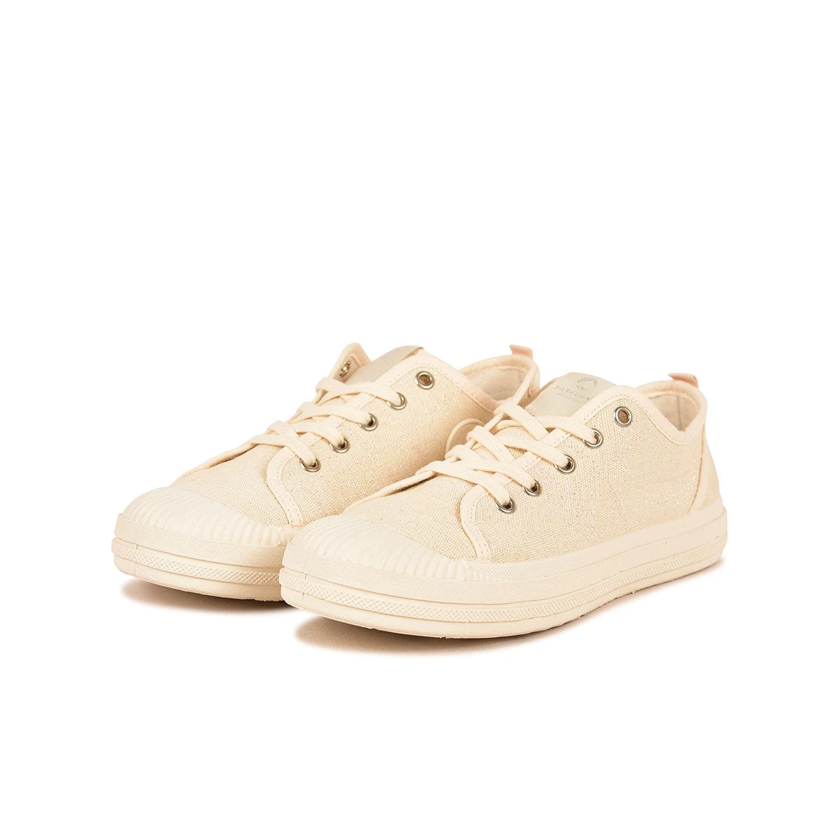 Baskets Femme Écologiques en Coton Recyclé - Confort Ultime - Écru 5 Baskets Femme Écologiques en Coton Recyclé - Confort Ultime - Écru – Image 3