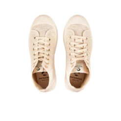 Baskets Femme en Coton Recyclé - Confort Supérieur - Écru - Déplacements Quotidiens -Pataugas Soldes Boutique BASKET FEMME ETCHE M BCL F2I ECRU 628365 103 6