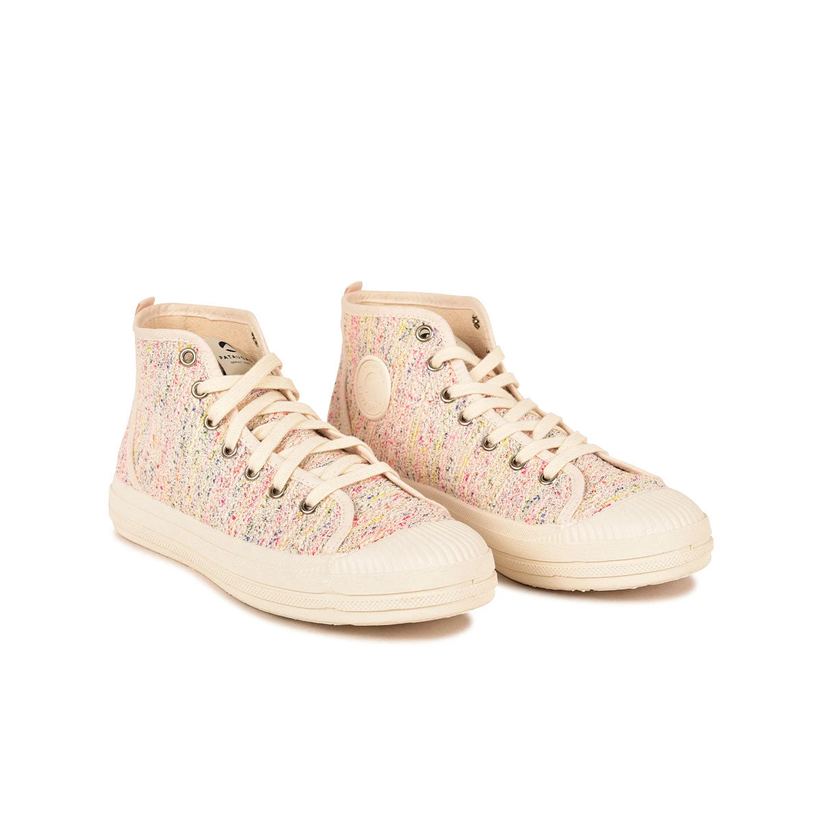 Baskets Femme ETCHE - Confort Supérieur en Coton Recyclé - Multicolore 5 Baskets Femme ETCHE - Confort Supérieur en Coton Recyclé - Multicolore – Image 3