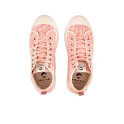 Baskets Femme ETCHE - Confortable, Léger en Coton Recyclé - Rose - Escapades Estivales -Pataugas Soldes Boutique BASKET FEMME ETCHE M MF F2I ROSE 628367 300 6