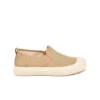 Baskets Slip-On Confortables en Coton Recyclé - Beige - Pour Aventures Quotidiennes -Pataugas Soldes Boutique BASKET FEMME ETCHE SO TI F2I BEIGE 628384 150 1