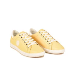 Baskets Femme en Cuir Jaune - Confort Optimal pour Usage Quotidien -Pataugas Soldes Boutique BASKET FEMME JAYO N F2I JAUNE 628442 200 4