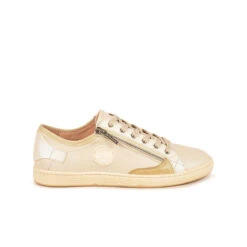 Basket Femme JESTER - Mix de Cuirs Élégants - Confort Optimal - Off White