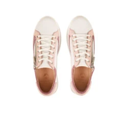 Baskets Femme en Cuir Léger - Confort Quotidien - Rose - Ville/Détente -Pataugas Soldes Boutique BASKET FEMME JESTER MIXS F2I ROSE 628395 300 6