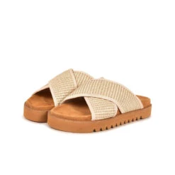 Sandales Femme Confortables en Textile Raphia - Légères et Respirantes - Beige -Pataugas Soldes Boutique BASKET FEMME JESTER SS F2I ABRICOT 628396 252 5 ec2334b7 60c3 41a8 81ae a736085abaf7