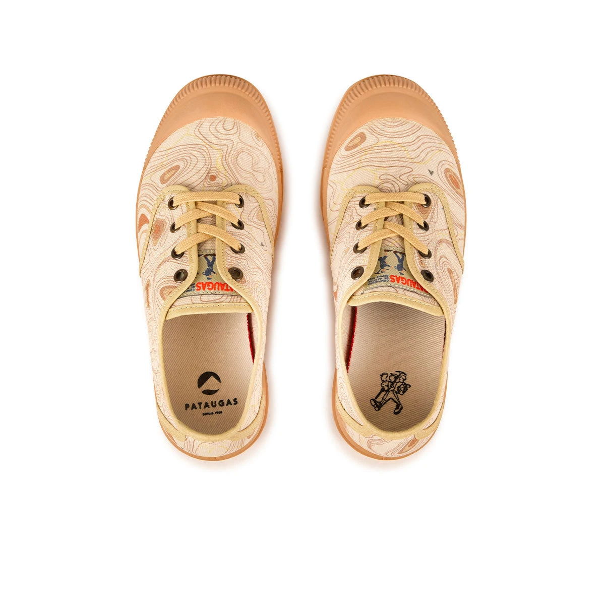 Chaussures Baskets Écologiques Pataugas - Confortable et Durable - Beige 8 Chaussures Baskets Écologiques Pataugas - Confortable et Durable - Beige – Image 6