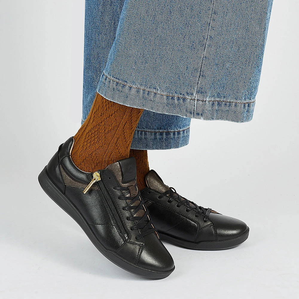 Baskets Femme Pataugas PALME - Confort Ultime Noir | Ville & Voyage 4 Baskets Femme Pataugas PALME - Confort Ultime Noir | Ville & Voyage – Image 2