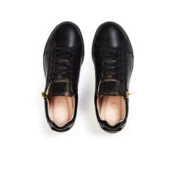 Baskets Femme Noir - Confort Optimal Semelle FLEX - Pour Ville et Sport -Pataugas Soldes Boutique BASKET FEMME PALME L MIX F2I NOIR 628403 850 6