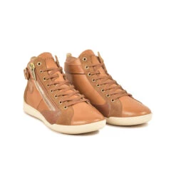 Chaussures de Marche Femme Confort Ultime Camel - Sorties Quotidiennes 15 Chaussures de Marche Femme Confort Ultime Camel - Sorties Quotidiennes -Pataugas Soldes Boutique BASKET FEMME PALME L MIX F2I TAUPE 628403 154 4