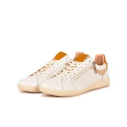 Basket Femme Confortable - Semelle Flex pour Marche Quotidienne - Ocre -Pataugas Soldes Boutique BASKET FEMME PALME L PE F2I OCRE 628405 251 5