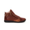 Chaussures de Randonnée Femme Confort Ultime - Cuir Souple - Marron Rouille -Pataugas Soldes Boutique BASKET FEMME PALME MIX F4H ROUILLE 628270 353 1