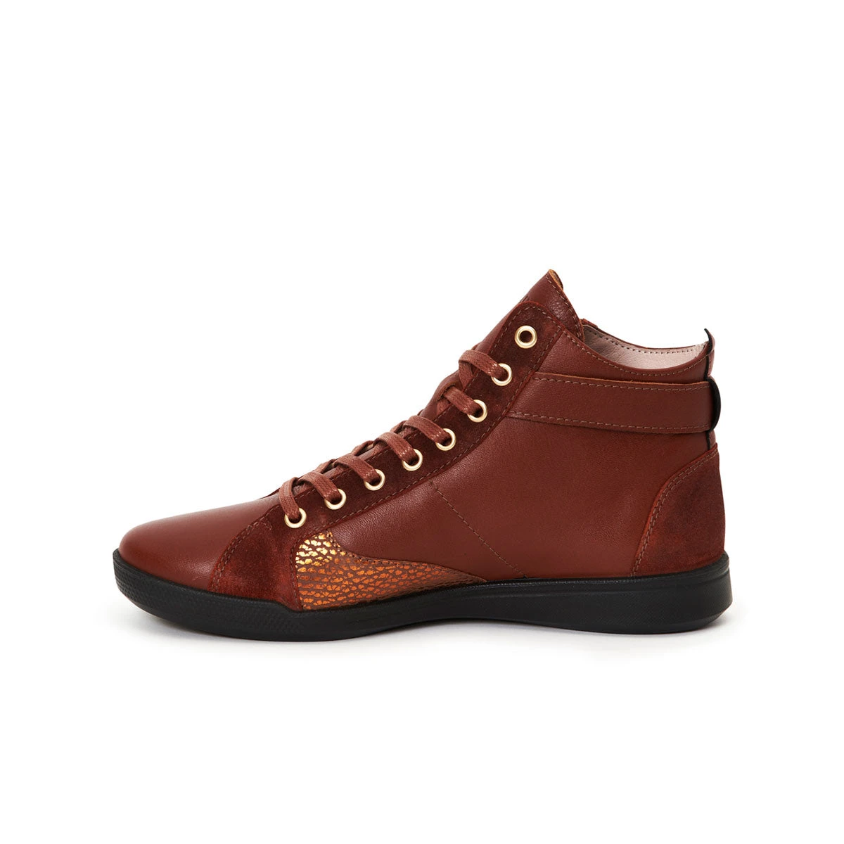 Chaussures de Randonnée Femme Confort Ultime - Cuir Souple - Marron Rouille 4 Chaussures de Randonnée Femme Confort Ultime - Cuir Souple - Marron Rouille – Image 2