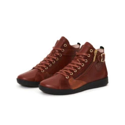 Chaussures de Randonnée Femme Confort Ultime - Cuir Souple - Marron Rouille 14 Chaussures de Randonnée Femme Confort Ultime - Cuir Souple - Marron Rouille -Pataugas Soldes Boutique BASKET FEMME PALME MIX F4H ROUILLE 628270 353 5