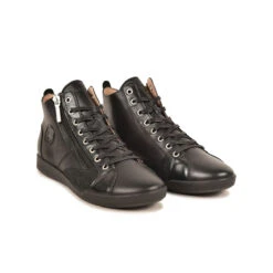 Chaussures Montantes Femme Confort Ultime Noir - Semelle FLEX Innovante - Style Urbain -Pataugas Soldes Boutique BASKET FEMME PALME MIXGL F4I NOIR 628457 850 4