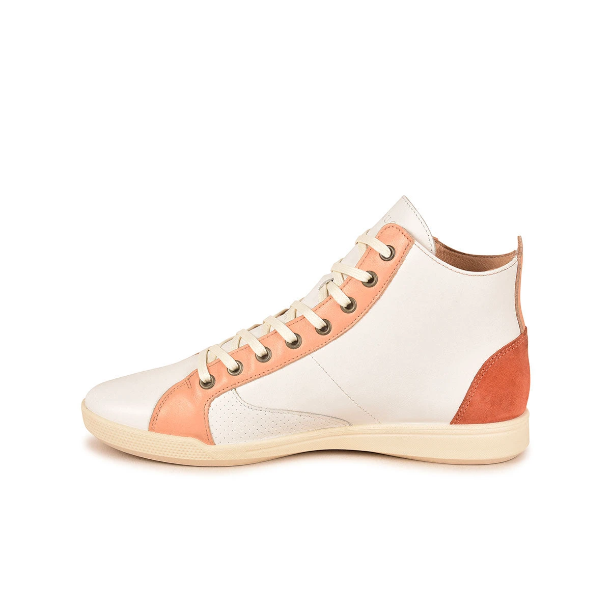 Basket Femme Confortable - Semelle Flex - Abricot - Parfaite pour la Ville 4 Basket Femme Confortable - Semelle Flex - Abricot - Parfaite pour la Ville – Image 2