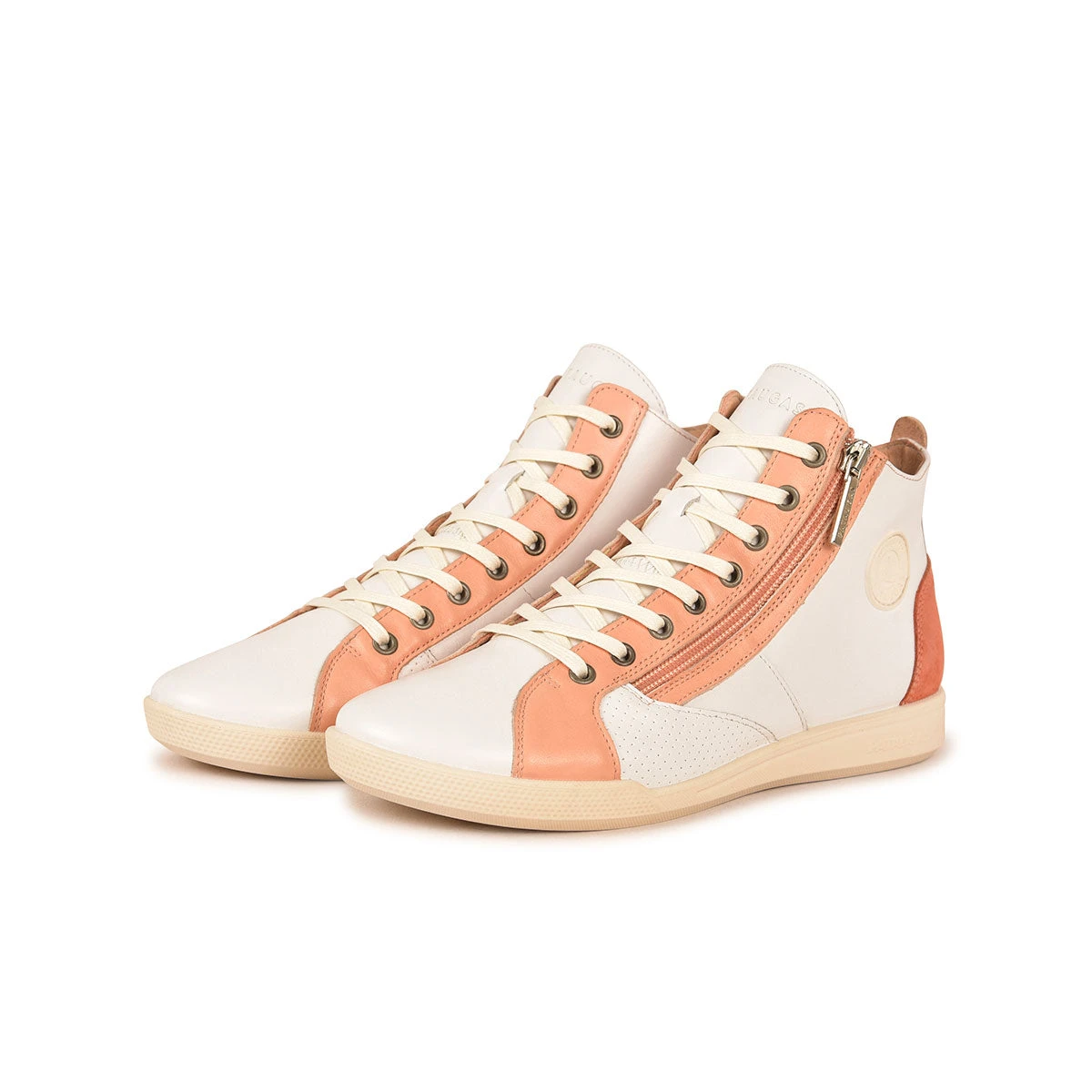 Basket Femme Confortable - Semelle Flex - Abricot - Parfaite pour la Ville 6 Basket Femme Confortable - Semelle Flex - Abricot - Parfaite pour la Ville – Image 4