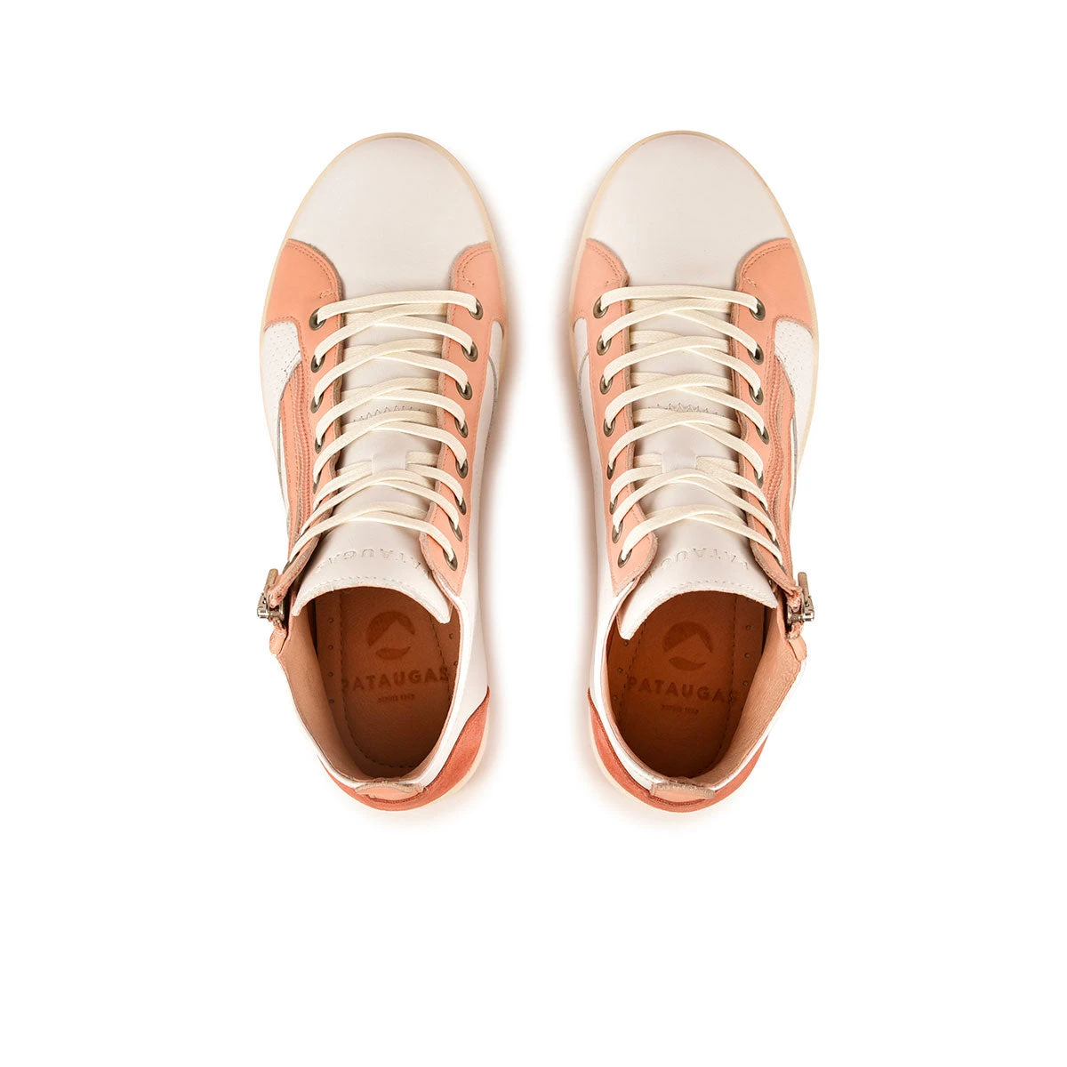 Basket Femme Confortable - Semelle Flex - Abricot - Parfaite pour la Ville 7 Basket Femme Confortable - Semelle Flex - Abricot - Parfaite pour la Ville – Image 5