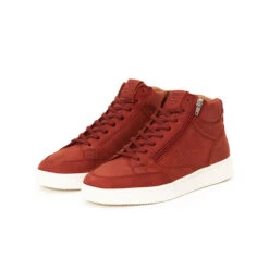 Baskets Homme BASALTE - Confort Premium & Cuir Durable - Rouge 12 Baskets Homme BASALTE - Confort Premium & Cuir Durable - Rouge -Pataugas Soldes Boutique BASKET HOMME BASALT M ZIPN H4I ROUILLE 628471 353 5