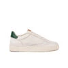 Chaussures Basses Homme - Sneaker en Cuir Confortable - Blanc/Vert -Pataugas Soldes Boutique BASKET HOMME BASALT N H2H BLANC VERT 1