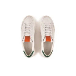 Chaussures Basses Homme - Sneaker en Cuir Confortable - Blanc/Vert 11 Chaussures Basses Homme - Sneaker en Cuir Confortable - Blanc/Vert -Pataugas Soldes Boutique BASKET HOMME BASALT N H2H BLANC VERT 6
